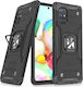 Wozinsky Ring Armor Kickstand Back Cover Πλαστικό Μαύρο (Galaxy A51)