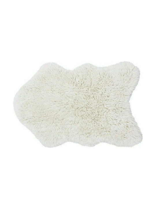 Lorena Canals Woolly Sheep Παιδικό Χαλί Μάλλινο Λευκό 75x110cm