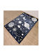 Viopros Kids Synthetic Rug Sky 133x190cm Blue