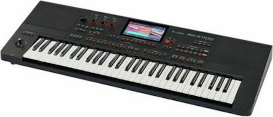Thomann Synthesizer AK-X1100 mit 61 Dynamisch Tasten Schwarz