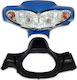 Motorrad Lenkerverkleidungs-Set für Yamaha Crypton R 115 115 Blau 1Stück