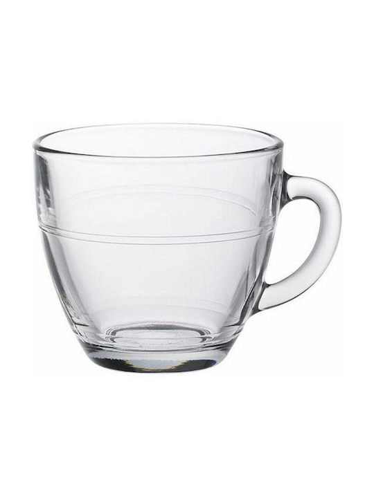 BigBuy Tasse Glas Transparent 220ml 1Stück