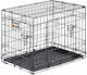 Ferplast Dog-Inn Dog Wire Crate with 2 Doors Steel Black 64.1x44.7x49.2cm