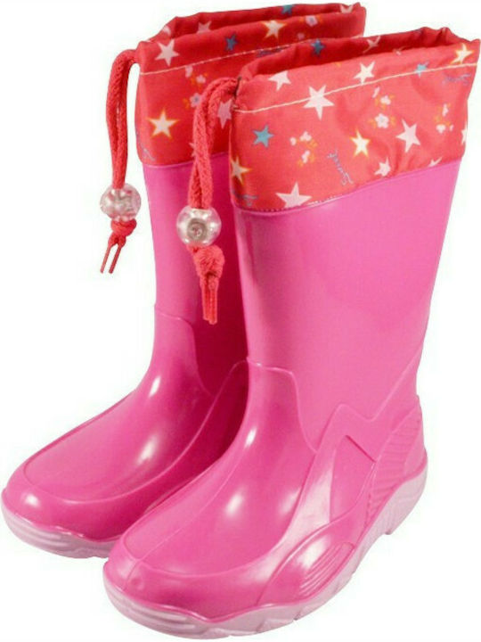 Meridian Kids Wellies Pink