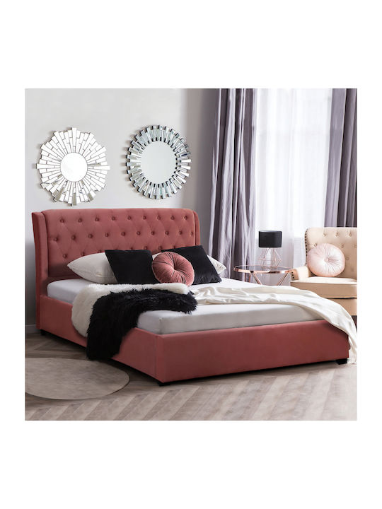 Odalys Doppelbett Mit Samt Bezogen Saftiger Apf...