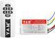 YM-084A Smart Switch 4 Channels RF With Remote Control