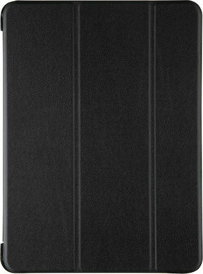 Tactical Tri Fold Flip Cover Δερματίνης Μαύρο (iPad mini 2021)