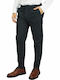 500-2122 Trousers Chino Elastic in Loose Fit Black