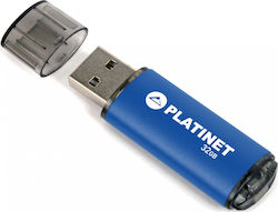 Platinet X-Depo 32GB USB 2.0 Stick Blue