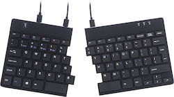 R-Go Tools Split Ergonomic Doar tastatura Engleză US