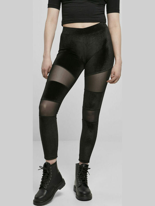 Women's Long Training Legging High Waisted Black