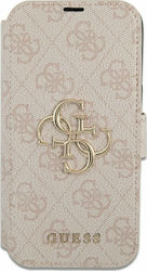 Guess Buchen Sie Synthetisches Leder Rosa (iPho...