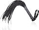 Fetish Addict Μαστίγιο Shinny Handle Flogger Black