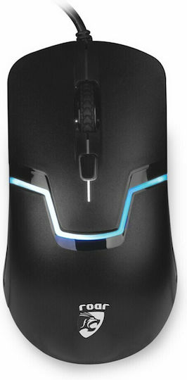 Roar RR-0006 RGB Gaming Ποντίκι Μαύρο