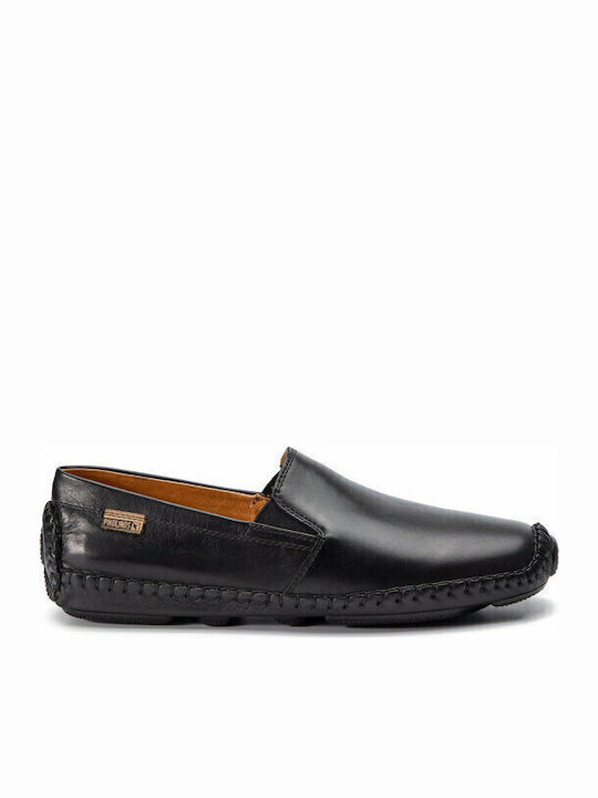 Leder Herren Freizeitschuhe Schwarz