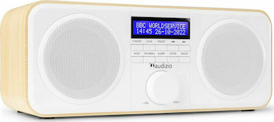 Audizio Novara Tabletop Radio DAB+ White