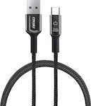 AMiO UC-11 Braided USB 2.0 to micro USB Cable Μαύρο 1m (02526/AM)
