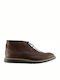 Damiani Men's Leather Boots Cognac