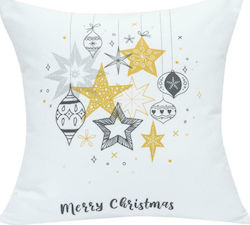 Borea Christmas Decorative Pillow 108 Square White 45x45pcs