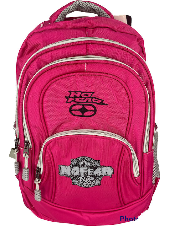 No Fear No Fear Schulranzen Rucksack Junior High-High School in Rosa Farbe