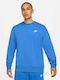 Nike Sportswear Club Crew Herren Sweatshirt Hellblau