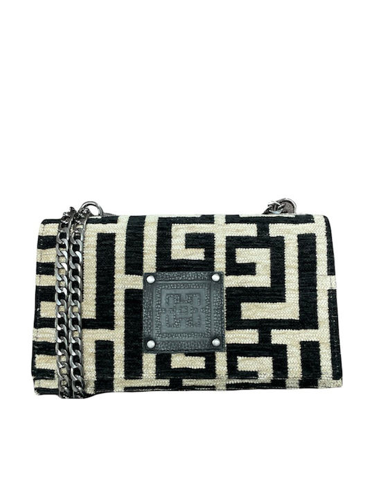 Midneto Delos Leather Women's Bag Crossbody Bla...