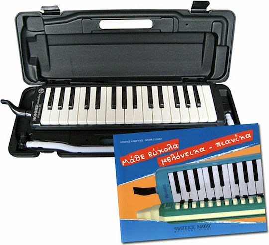 Hohner Melodika 32 Tasten Student 32 Schwarz Musikbuch-Paket