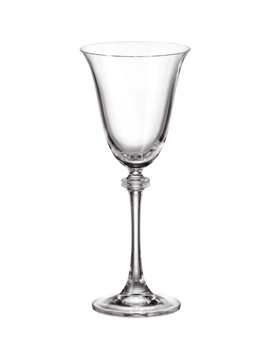 Bohemia Asio Glas für Weißwein aus Glas Kelch 185ml 1Stück