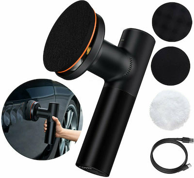 Baseus Cordless Electric Polisher Black Orbital Handheld Polisher CRDLQ-B01