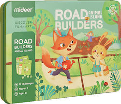 MiDeer Road Builders Animal Island Laboratory for 5+ Years Old