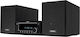 Horizon-Europe Ηχοσύστημα 2.0 HAV-M7700 50W με CD / Digital Media Player, WiFi και Bluetooth Μαύρο