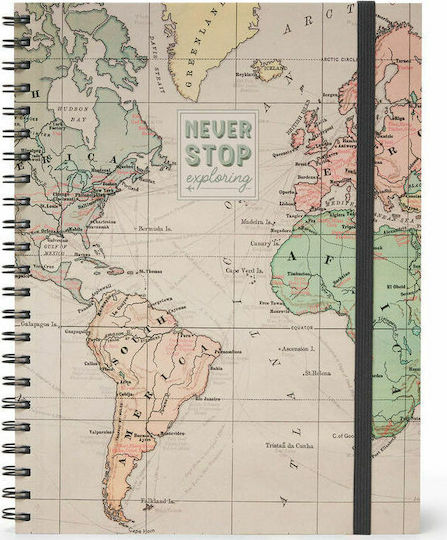 Legami Milano Notebook Σημειωματάριο Σπιράλ Α4 204 Φύλλων με Λευκές Σελίδες 3 Θεμάτων Πολύχρωμο