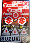 Set de autocolante Decal Suzuki Multicolor