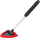 AMiO Dusters Cleaning Car Telescopic with 2 Microfiber Cloths 28-47cm 1pcs