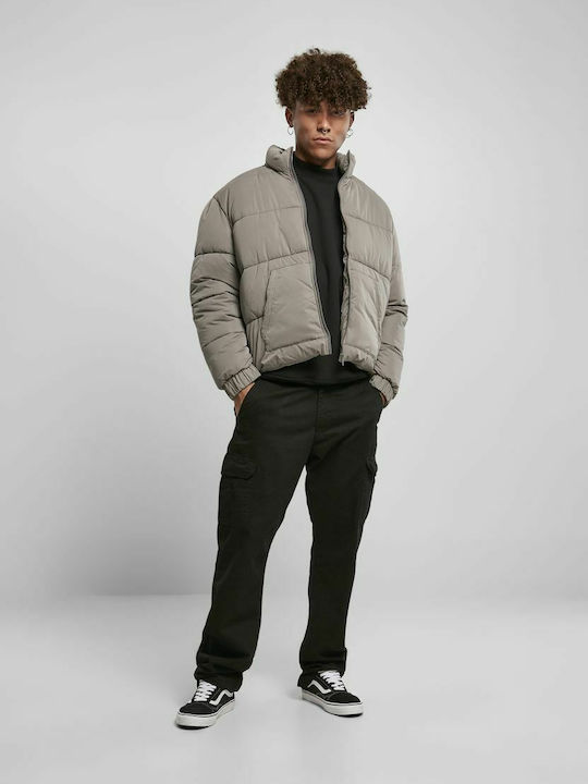 Urban Classics Winter Jacket Puffer Asphalt