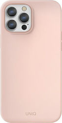 Uniq Lino Back Cover Silicone Blush Pink (iPhon...