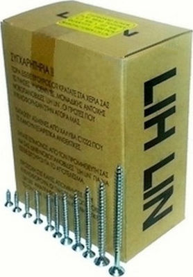 Lih Lin MDF Screw Phillips with Diameter M3 and Length 30mm 1000pcs