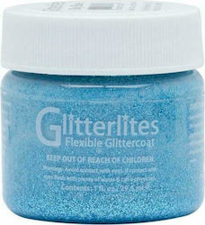 Angelus Glitterlites Vopsea acrilică Albastru pentru Piele Sky 29.5ml