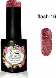 Gellie Semi-Permanent Nail Polish Flash 16 with...