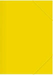 Salko Paper Folder with Rubber Band for Paper A4 Yellow