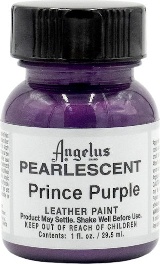 Angelus Pearlescent Paint Set Handwerkliche Flüssigfarben Lila Für Leder Prinz 29.5ml 7Stück