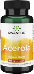 Swanson Acerola 500mg 60 Capsules