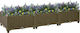 vidaXL Planter Box 120x23cm în Culoare Maro 316513