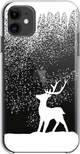 Forcell Reindeer Back Cover Σιλικόνης Διάφανο (Galaxy Note 20 Ultra)