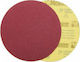 Morris Velcro Disc Red Orbital Sander Sanding Sheet K60 150x150mm