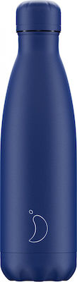 Chilly's Monochrome Blue Μπουκάλι Θερμός 0.50lt