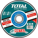 Total Schleifscheibe Metall 230mm