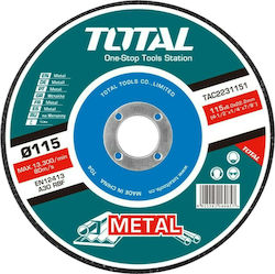 Total Grinding Disc Metal 115mm Set 1pcs