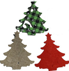 Mehrfarbiger Weihnachtsbaumschmuck Set 14cm 3 Stück