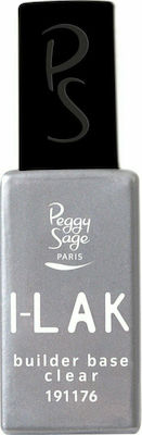Peggy Sage I-Lak Builder Clear Strat de bază pentru lacuri de unghii semipermanente 11ml 191176